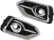 Cars Auto Light Headlights Compatible For Hyundai Accent 2018-2020 DRL Daytime Running Light Fog Lamp Turn Signal Car Flashing LED