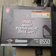 MSI MAG B550 Tomahawk MAX WiFi Gaming Motherboard AMD Ryzen 5000, AM4, DDR4, ATX