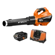 AEG 18V 8Ah Fusion Stealth Jet Blower Kit