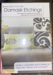 Damask Etchings Embroidery Machine CD-ROM Every Stitch Counts