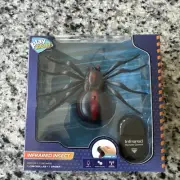 Play Right Remote Control Black Widow Spider Infrared Insect Toy Battery #20