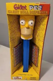 PEZ Giant Homer Simpsons Candy Dispenser NEW