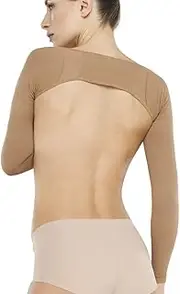 (Small, Camel) - Solidea Arm Care-Compression Arm Sleeve (23/32 mmHg)