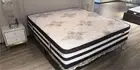 Foret Bed Mattress King 5 Zone Plush Euro Top Bedding Foam Medium Firm 34cm