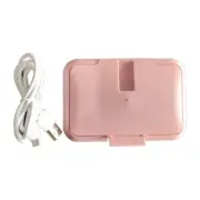 USB Baby Wipes Heater Thermal Warm Wet Towel Dispenser Napkin Heating Box Warmer