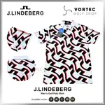 J.LINDEBERG 高爾夫 POLO 衫男士運動高爾夫襯衫
