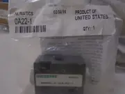 Numatics OA22-1 2 Bolt Mount Shuttle Valve 1/8NPTF 3.9-145 psi NWB *NEW*