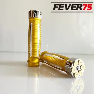 Fever75 哈雷CNC傳統拉線式油門把手套 手榴彈造型金砂款