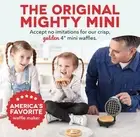 Mini Waffle Maker - 4” Waffle Mold, Perfect Mini Waffle Maker