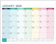 Magnetic Calendar 2023-2024,Magnetic Calendar for Fridge 2023-2024, Jan.2023,Jun.2024, 8" × 10", Magnetic Monthly Calendar + Julian Dates + Tear-off Pad + Schedule Planner Refrigerator
