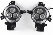 2Pcs LED Daytime Running Light Car DRL Driving Lamp Fog Light Front Bumper Fog Lamp Assembly for KIA Soul 2017 2018 2019