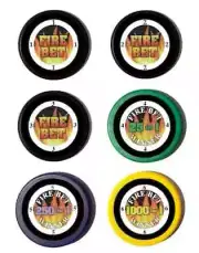 Fire Bet Chips for Poker or Craps
