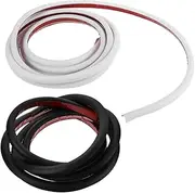 WATIIFUFU 2pcs Rv Rain Gutter Spout Extensions Durable Rubber Door Seal Strip for Weatherproofing Optimal Rainwater Drainage and Noise Reduction