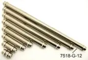UHF Female 12" Bulkhead SO-239 Coaxial Connector (Double Female Coax Connectors)