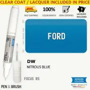 DW Touch Up Paint for Ford Blue FOCUS RS NITROUS BLUE Pen Stick Scratch Chip Fix
