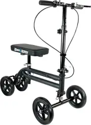 New KneeRover Economy Knee Scooter Steerable Knee Walker for Adults Black
