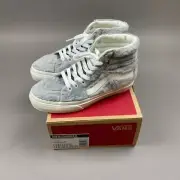 VANS SK8-HI "SHERPA" VN000TS9Q0V GREY WOMEN'S US 6 NEW