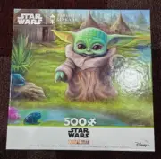 Thomas Kinkade's Star Wars The Mandalorian 500 Pc. Jigsaw Puzzle, Brand New!
