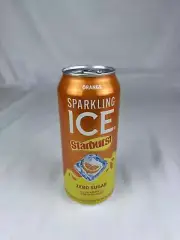 12 Pack Sparkling Ice STARBURST Orange, Zero Sugar Flavored Sparkling Water