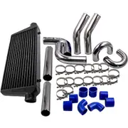 [MaXpeedingrods] 3.0 600x300x76 Intercooler + Turbo Intercooler Piping Pipe Kits + Hose Kit Uni.