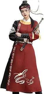 [IDZNFNFX] Chinese Traditional Hanfu Dresses for Women Knight-Errant Hanfu Martial Arts Stage Performance Wear