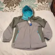 Gerry Winter Coat Jacket Womens Lg Weber Gray Blue 2 in 1 Outer Shell Only