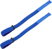 Gatuida 2 Pcs Adjustable Bike Rack Straps Antislip Wheel Stabilizer Durable Hook and Loop Ties for Transporting Bicycles Versatile for Mountain and Road Bikes Blue