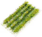 HAWILLOSCH Mini Flower Cluster Vegetation for DIY Sand Table Decor Easy to Cut Mini House Plants for Micro Landscapes Fairy Gardens and Model Trains