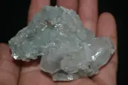 apophyllite on chalcedony mineral specimen india #553