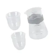 HG Pour Over Coffee Maker High Borosilicate Glass Coldproof Heatproof
