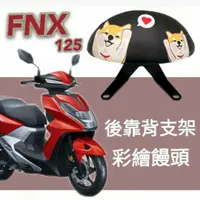 在飛比找蝦皮購物優惠-三陽 FNX 125 FNX 後靠背 後腰靠 鐵架 扶手 半