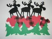 Lumberjack Party Confetti - Woodland Baby Shower - Trees, Moose and Jumpsuits
