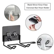 Wall Mounted Hair Dryer Straighteners Holder Bathroom Organizer Storage Shelf