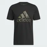 ADIDAS 愛迪達 上衣 短袖上衣 運動 男款 黑 HS3215 M CAMO G T (S1712)