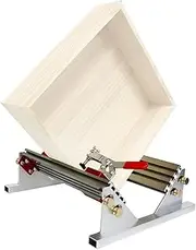 Drawer Jig Locator, 1/2"‑16" Adjustable Spline Clamp with 4 Flip Limiters, Milling Table Saw Drawer Clamp Positioner Spline Clamp, Drawer Clip Positioner for Table Saws and Milling Machines