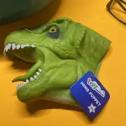 Dinosaur Hand Puppet Stretchy Flexible Soft Latex Dino Party Favor Gift