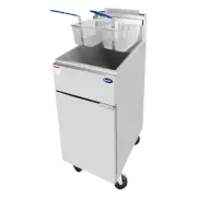 CookRite 3 Tubes Gas Deep Fryer NG ATFS-40-NG - ATFS-40-NG-SM