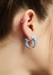 Daisy Daze Spiral Stud Earrings