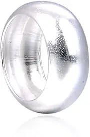 [Adabele] Sterling Silver Charm 7mm Spacer Beads Large Hole Spacer fit All Charm Bracelets Jewelry Making Findings