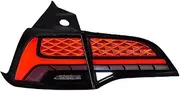 Car LED Rear Lamp DRL + Dynamic Turn Signal + Reverse + Brake LED，Compatible For Tesla Model Y Model 3 2017-2022