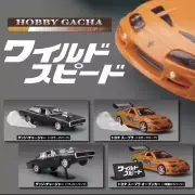 Fast Furious 1/64 scale Dom's Dodge Charger and Brian's Toyota Supra
