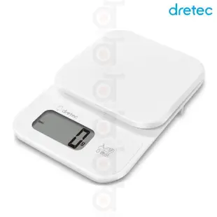 【DRETEC】日本 Dretec 電子秤 料理秤 烘焙秤 蛋糕秤 廚房 料理專用 白色(調理秤 KS-715WT 非供交易使用)