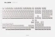 Drop DCL Snow Key Cap Set Base Kit Open BOX