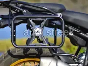 Fit For Royal Enfield New Himalayan 450 PANNIER MOUNTING BLACK