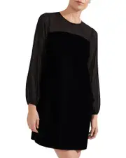 Hobbs London Zariah Velvet Dress