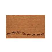 Door Mat 45x75cm Rectangle Floor Rug/Carpet PVC Backed Home Decor Large Ants