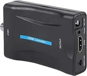 HD BNC to HDMI Converter - Display Video Adapter - CVBS Analog Component - Surveillance Monitor - 720P/1080P Coax HDMI Composite Out