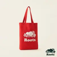 在飛比找momo購物網優惠-【Roots】Roots配件-經典海狸帆布包(紅色)