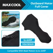 15HP - 20HP Full Outboard Boat Motor Engine Cover Dust Rain 420D Waterproof