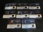 Star Trek Discovery Season 3 - Auto Autographed Costume Relic Set #1 -Three